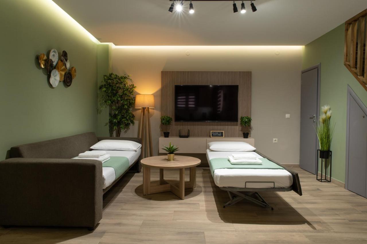 Stylishly Decorated House - Free Private Parking! Apartment Heraklion  Bagian luar foto